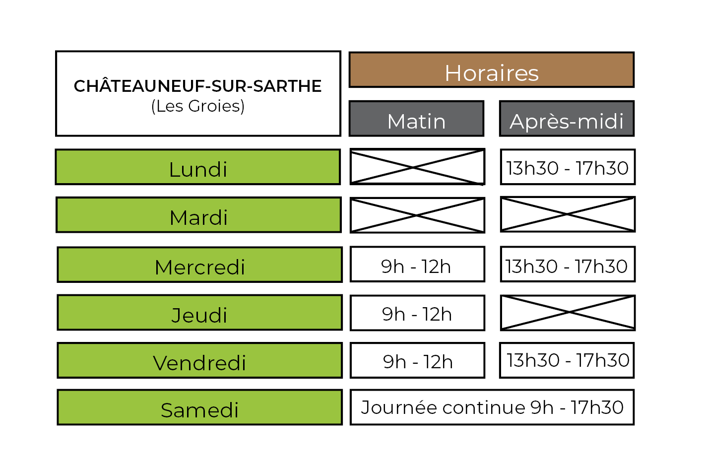Horaires DT Châteauneuf_2024