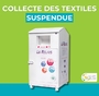 Collecte textile suspendue