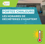 Horaires fortes chaleurs