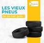 Où déposer vos vieux pneus ?