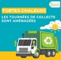 tournées de collecte aménagées